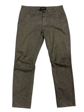 Wings + Horns Mens Slim Straight Gray Pants
